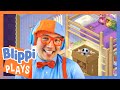 Blippi Plays Unpacking | Blippi Plays | Educational &amp; Gaming Videos for Kids