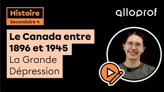 Le Canada entre 1896 et 1945 - La Grande Dépression | Histoire | Alloprof