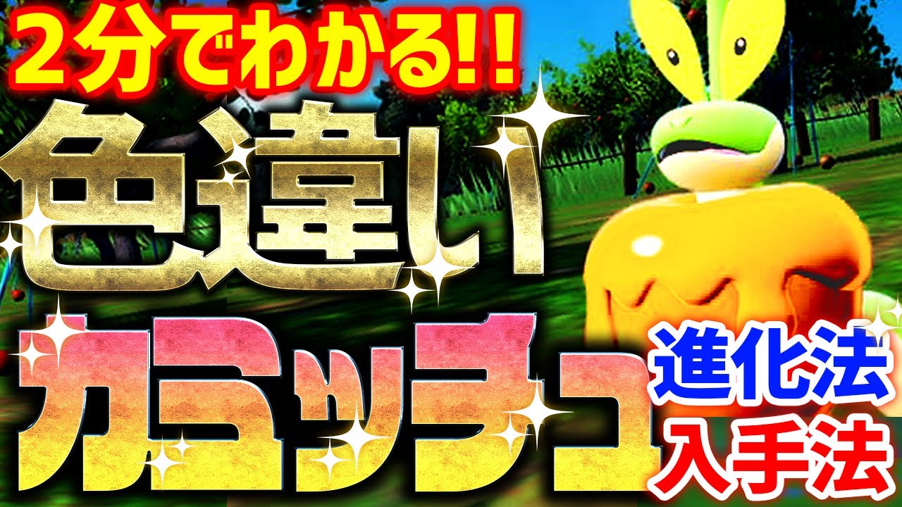 Learn in 2 minutes] A ridiculously easy way to get a shiny Kamichu
