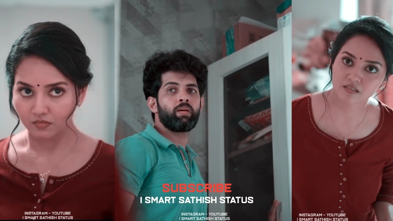 I Hate You | I  Love You | Angry Wife Cute Husband Whatsapp Status in Tamil | i Smart Sathish Status