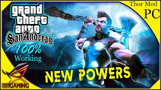 GTA San Andreas Thor Infinity War MOD with New Best Powers