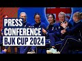 Great britain press conference billie jean king cup qualifier france 2024  lta