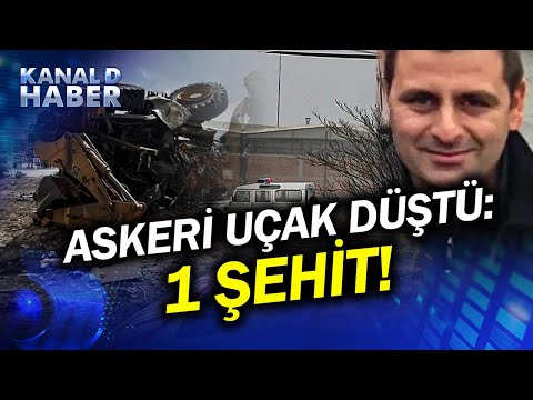 Konya'da Türk Yıldızları Askeri Uçağı Jet Üssüne Düştü... Acı Haber Geldi: 1 Şehit... #Haber