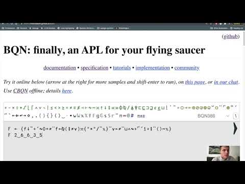 BQN Dice Histogram Plot | TryAPL Example Problem