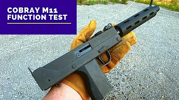 Cobray M11 Function Test