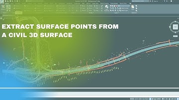 Extract Surface Points from a Civil 3D Surface
