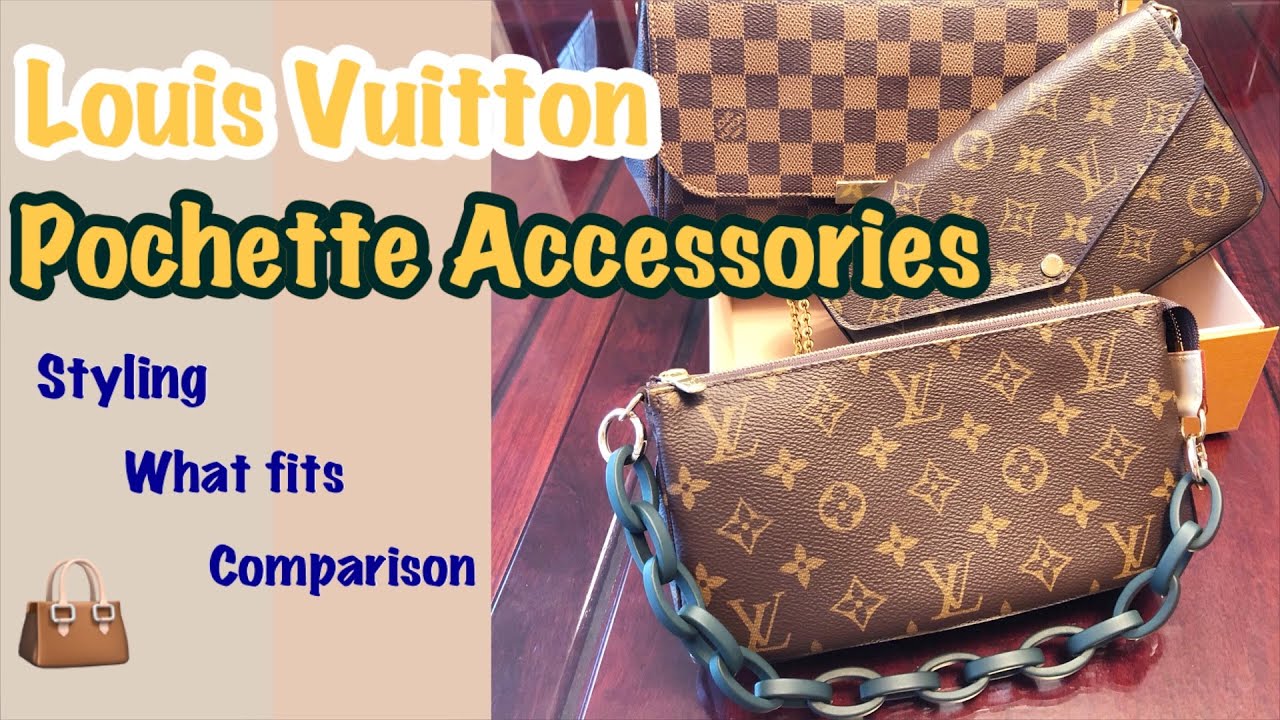 LOUIS VUITTON Pochette Accessoires |Styling, What Fits Inside ...
