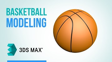 BASKETBALL MODELLING IN 3DS MAX || 3DS MAX MODELLING TUTORIALS FOR BEGINNERS...