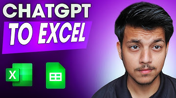 How to Copy/Transfer Tables From Chatgpt to MS Excel or Google Sheets | Tejas Agrawal 