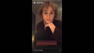 Alison Sudol instagram live (2/4) // September 18