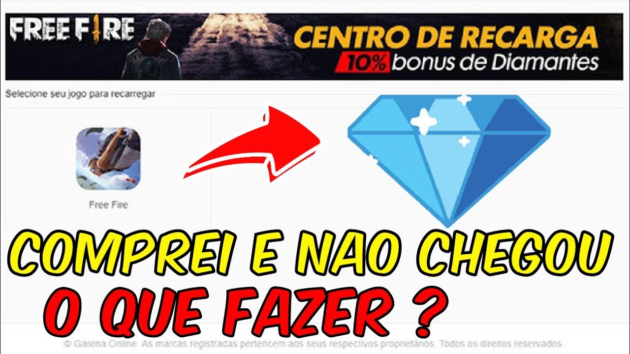 A primeira recarga no free fire Valeu a pena? (OLHEM O CANAL