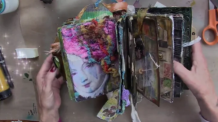 A Stroll Through a Completed Altered Book