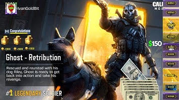 Ghost Retribution $150 Riley Dog Omnipotent Draw CODM Shorty Last Resort Kill Effect