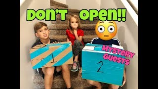 DON'T OPEN THE WRONG MYSTERY BOX SURPRISE! with MYSTERY GUESTS!