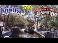 4K Calico River Rapids FULL RIDE first passholder preview day 2021 at Knott's Berry Farm