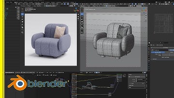 How to model Realistic Couch Furniture In Blender | Modeling Tutorial