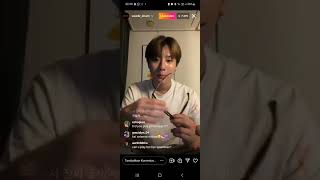 220610 WOODZ Instagram Live - WOODZ About You Yumi Cell2 OST + Europe Trip Plan