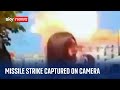 Ukraine War: Moment missile strikes Chernihiv