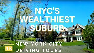 [4K] Driving through NYC's WEALTHIEST suburb | Greenwich, CT