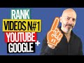 How to RANK YOUR VIDEOS N#1 on YOUTUBE and the First Page of GOOGLE - My Trade Secrets Revealed