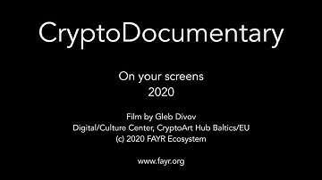 CryptoDocumentary trailer / premiered at #VRAF 5_16_2020