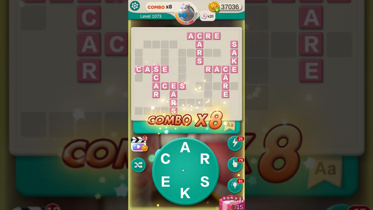 WORD VILLAS level 1073