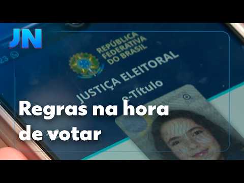 JN: Confira o que pode e o que não pode na hora de votar
