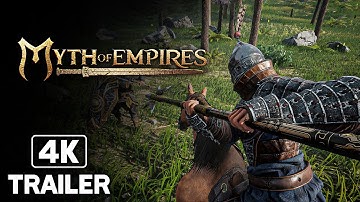 MYTH OF EMPIRES Official Beta Trailer (2021) 4K