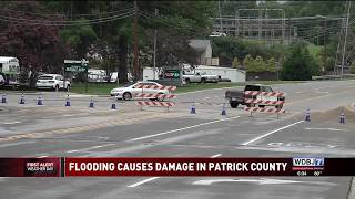 Flooding Causes Damage in Patrick County