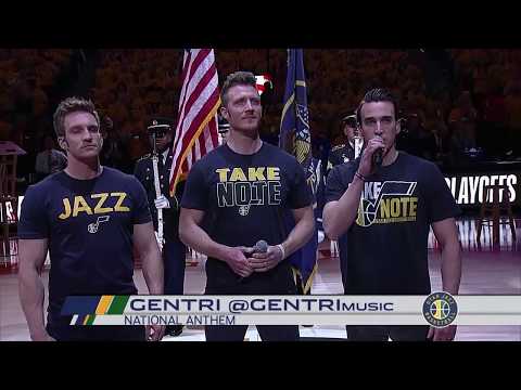 National Anthem (4.27.18) - Jazz vs. Thunder (2018 NBA Playoffs) | GENTRI