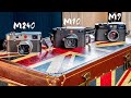 The ultimate Leica M9, Leica M10 and Leica M240 comparison - which is the best?