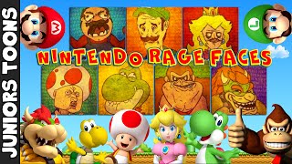 My Nintendo Rage Faces Meme Parody Painting | JUNIORS TOONS