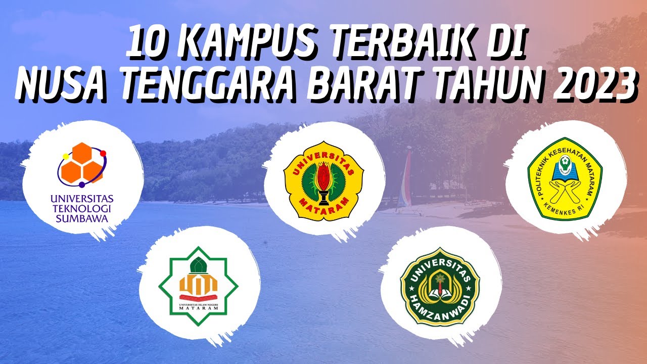10 KAMPUS TERBAIK DI NTB VERSI WEBOMETRICS RANKINGS (JANUARI) TAHUN 2023!!!