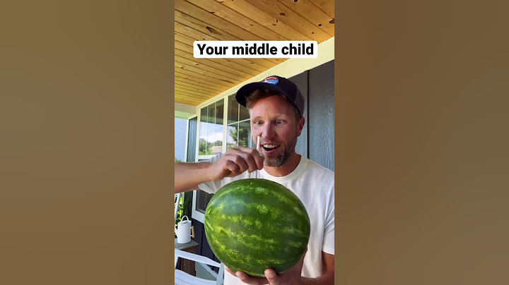 How your kids eat watermelon