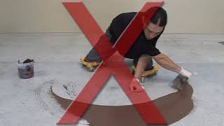 RUDD COMPANY SKIMSTONE Flooring Prep & Application