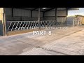 New cattle shed construction ( Part 8 )  CELEBRATING 2,500 SUBS !!!!!