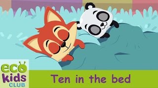 Ten in the bed from EcoKids Club - Children Nursery Rhyme - Kids Songs screenshot 3