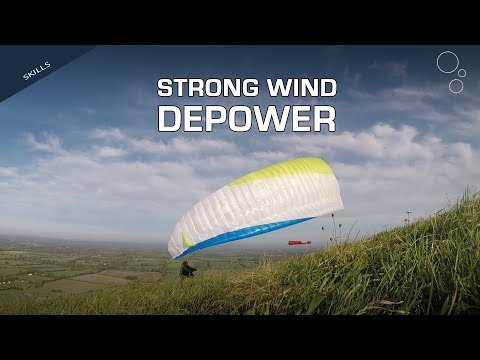 Strong Wind Depower: Rear Riser Control