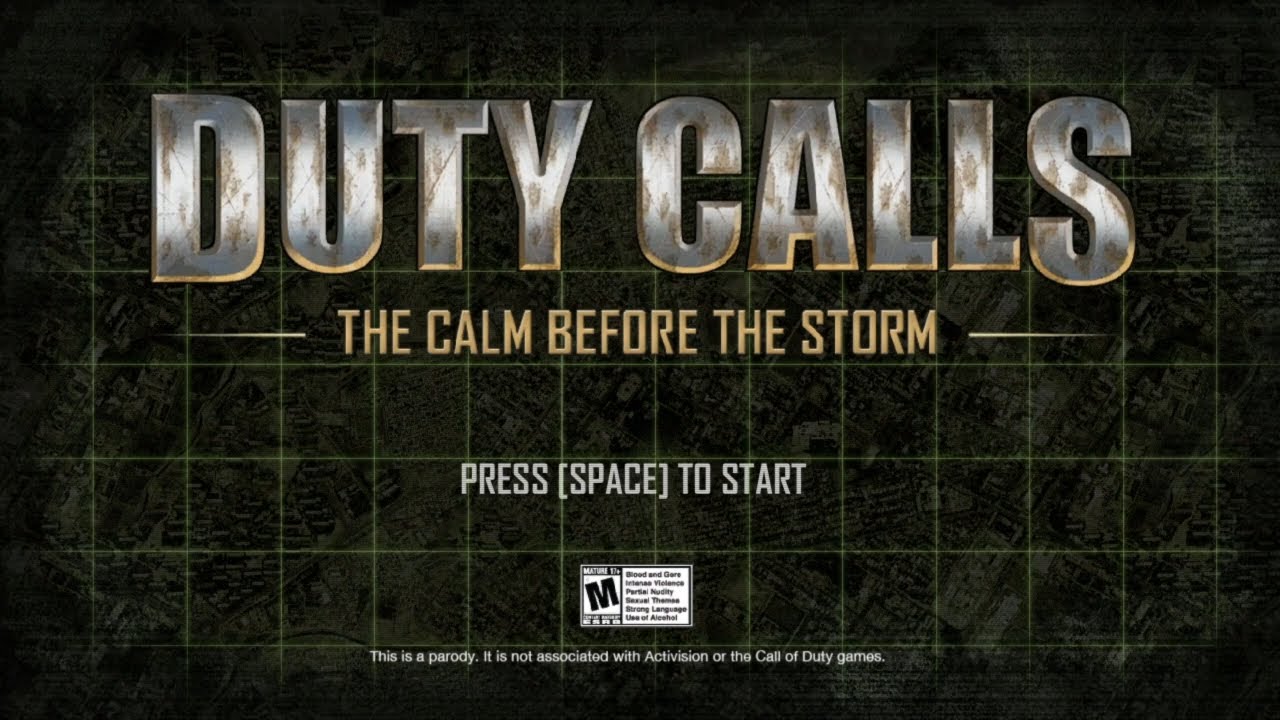 Duty Calls The Calm Before The Storm (Longplay) YouTube