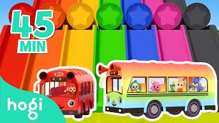 the wheels on the bus more nursery rhymes kids songs picnic songs for kids pinkfong hogi
