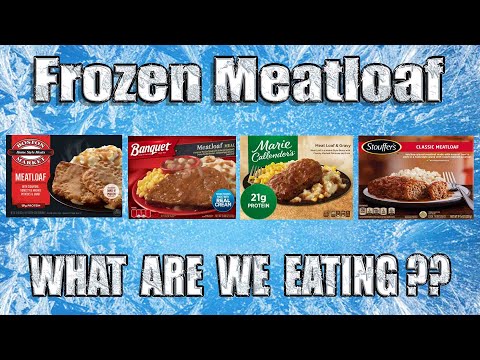 Frozen Meat Loaf Dinners - Which Meatloaf is the BEST? - WHAT ARE WE EATING??