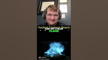 This Flame Looks Fake But is Real - Nuclear Engineer Reacts to NileRed