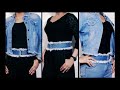 Denim Belt Easy to Make | Make stylist Belt using Old Denim Jeans | DIY waste Jeans Belt | In Hindi