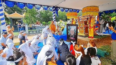 Đám tang cụ bà đại gia bình dương tại hoa viên Nghĩa trang BD, tphcm.