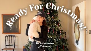 Preparing for Christmas in advance with Ki Eunse🎄| Decorating home with a December Christmas vibe |