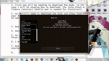 How to install mods for minecraft 1.7.10 using Forge! TUTORIAL