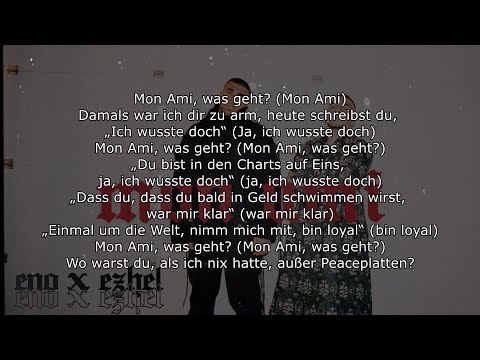 Eno x Ezhel - Mon Ami [Official Lyrics/Songtext]