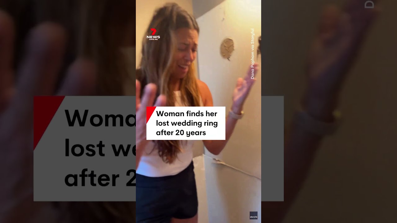 Woman Finds Her Lost Wedding Ring After 20 Years