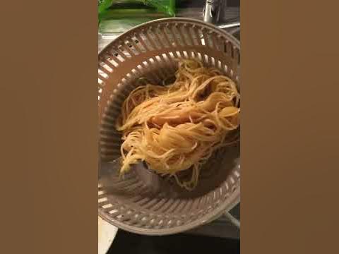 How to use leftover Spaghetti - YouTube