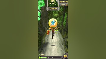 14087 Meters distance complete in temple run lost jungle gamè play global challenge